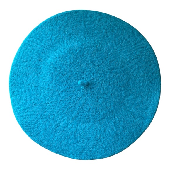 Turquoise Wool Nylon Beret Essential main image 4